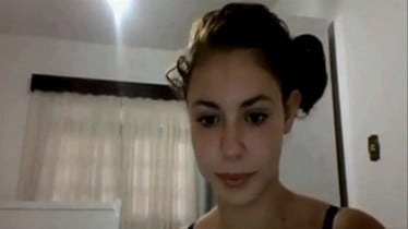 Una paja frente a la webcam con mi ex novia